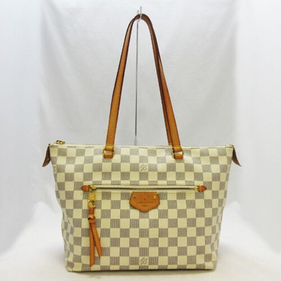 Lena PM Damier Azur Shoulder Bag - Picture 1 of 7